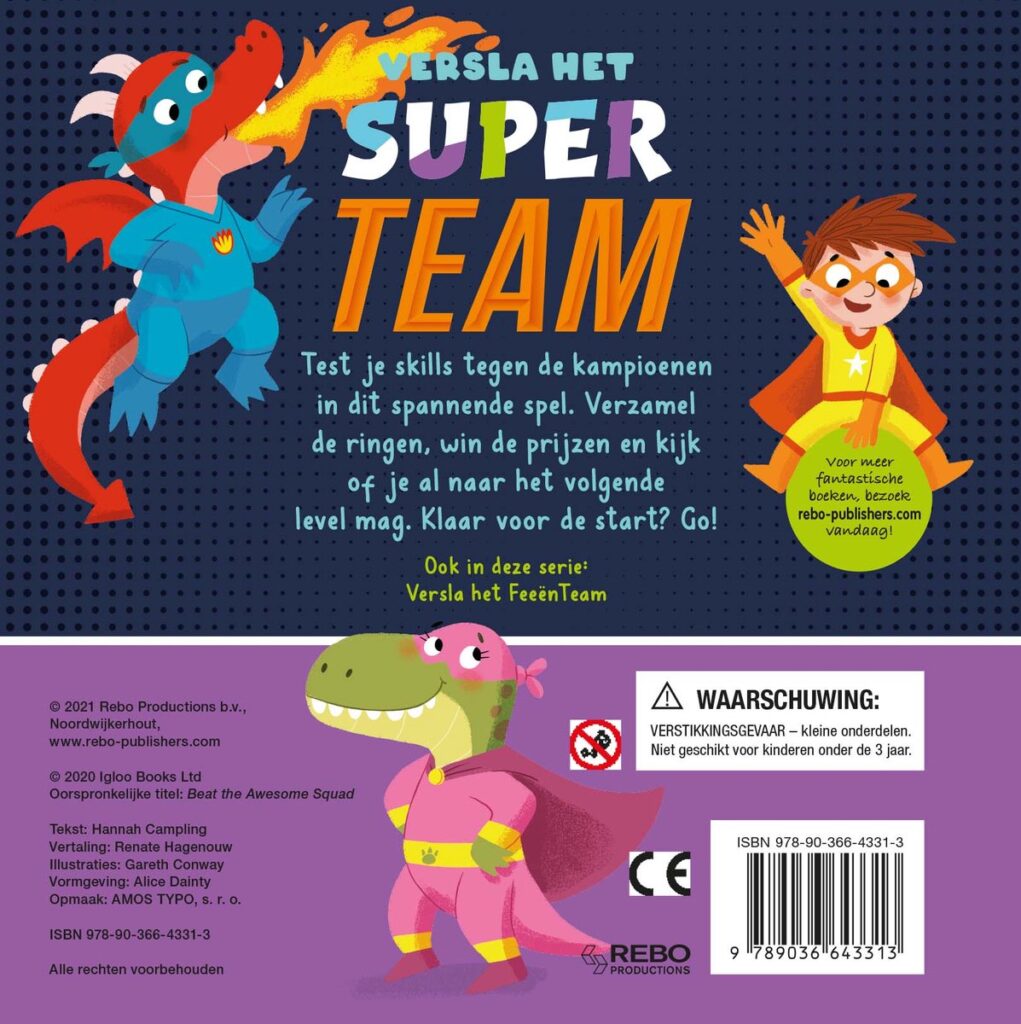 Versla het superteam - Interactief speelboek