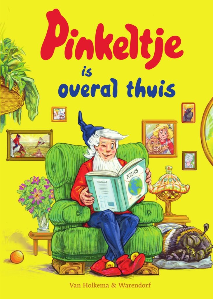 Pinkeltje is overal thuis
