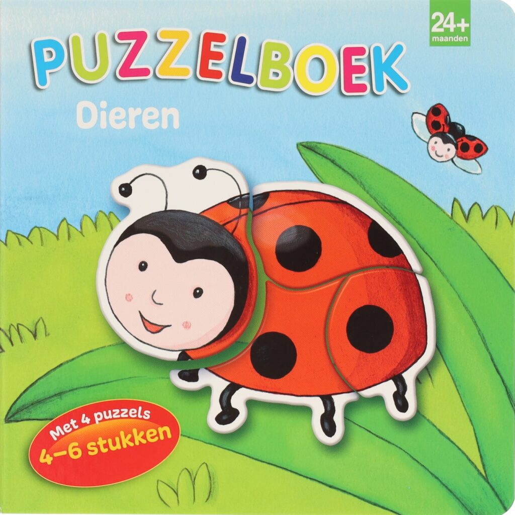 Puzzelboek Dieren - 4 Puzzels