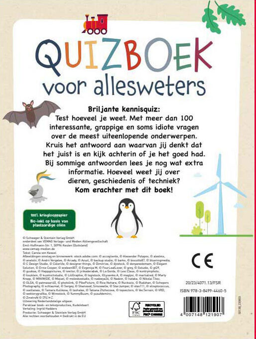 Quizboek voor Allesweters - Vanaf 8 Jaar