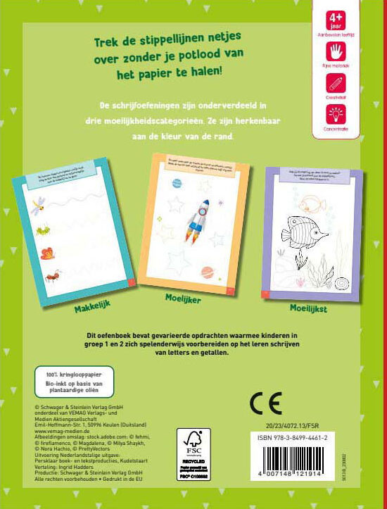 Voorbereidend Schrijven - Vanaf 4 Jaar