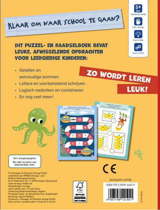 Leerzame Raadsels en Puzzels - Groep 1 en 2