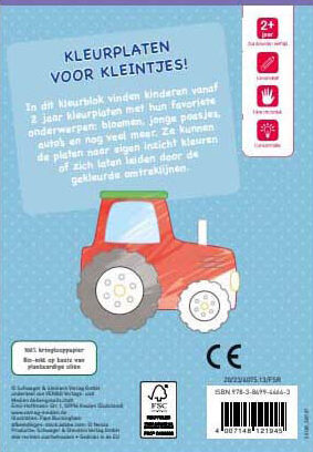 Mijn Eerste Kleurblok - Vanaf 2 Jaar