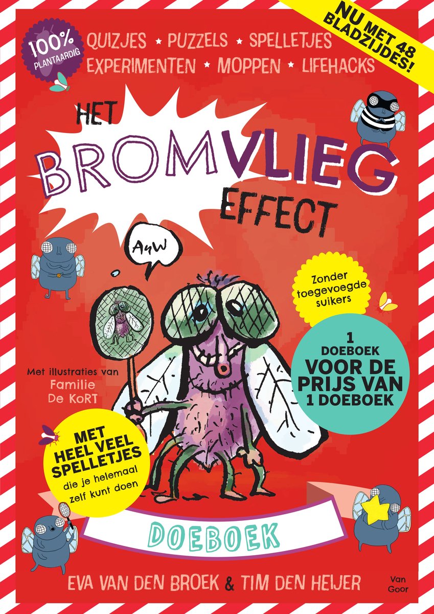 Het bromvliegeffect doeboek - quizjes – puzzels – spelletjes – experimenten – moppen – lifehacks