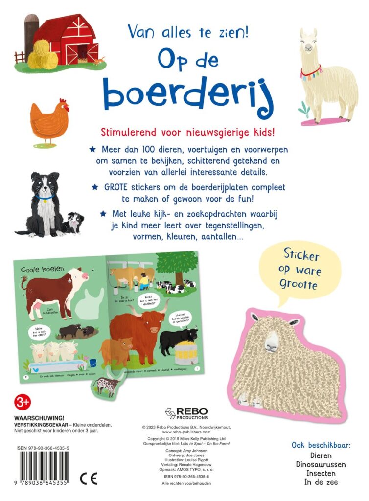 Van alles te zien! Boerderij - Met GROTE stickers