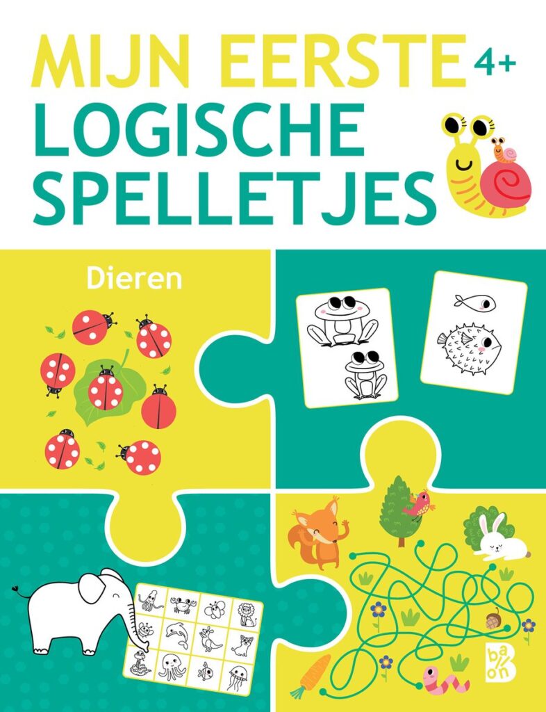 Logisch denken - Mijn eerste logische spelletjes 4+ Dieren