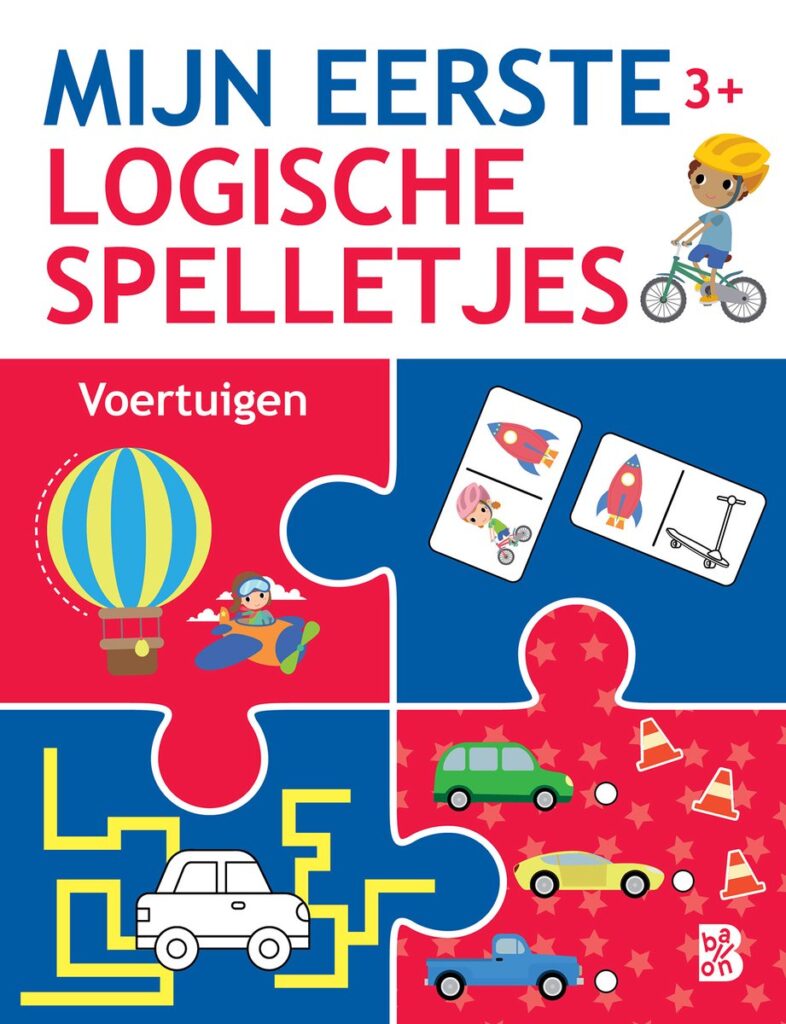 Logisch denken - Mijn eerste logische spelletjes 3+ Voertuigen