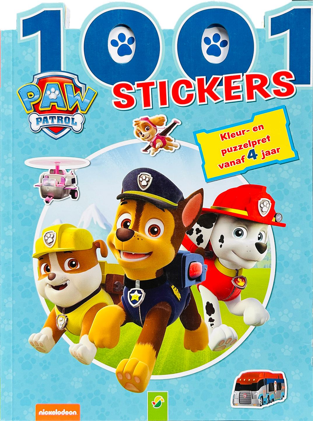 1001 Stickerboek PAW Patrol