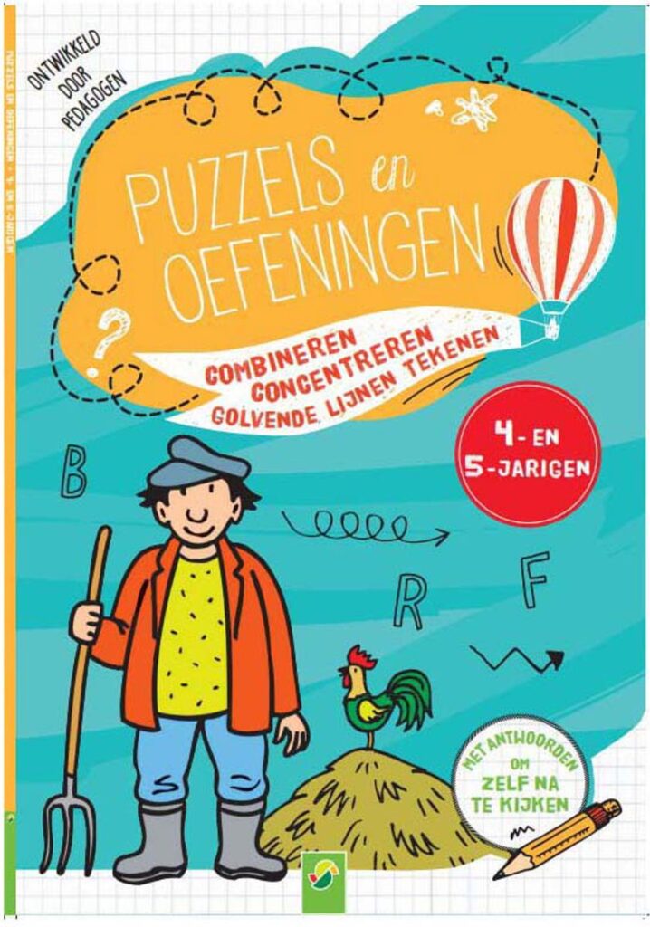 Puzzels en Oefeningen - 4-5 Jaar