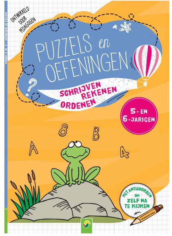 Puzzels en Oefeningen - 5-6 Jaar
