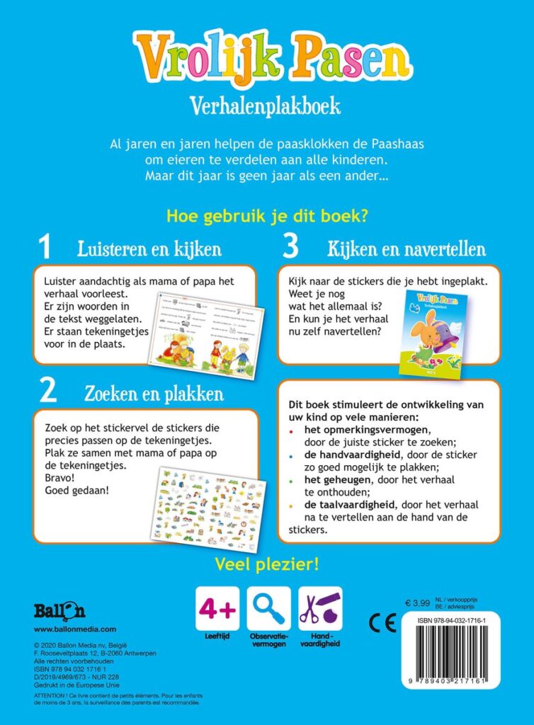 Vrolijk Pasen - Verhalenplakboek