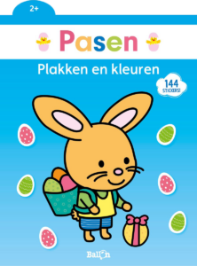 Plakken en kleuren Pasen