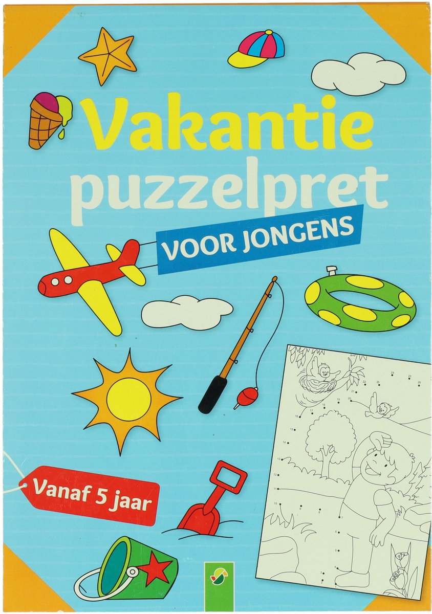 Vakantie Puzzelpret voor Jongens