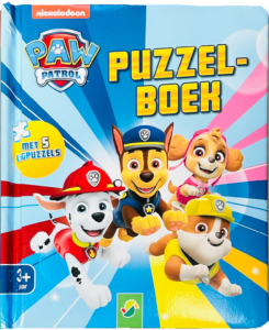 Paw Patrol puzzelboek - Met 5 legpuzzels