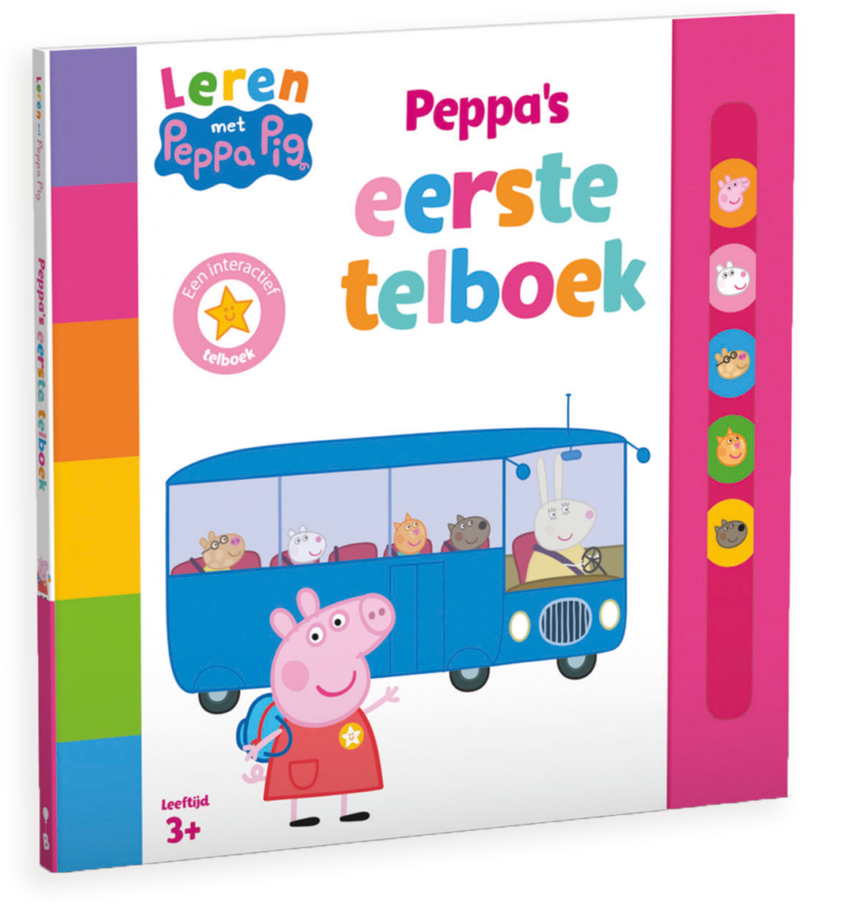 Leren met Peppa Pig - Peppa's eerste telboek
