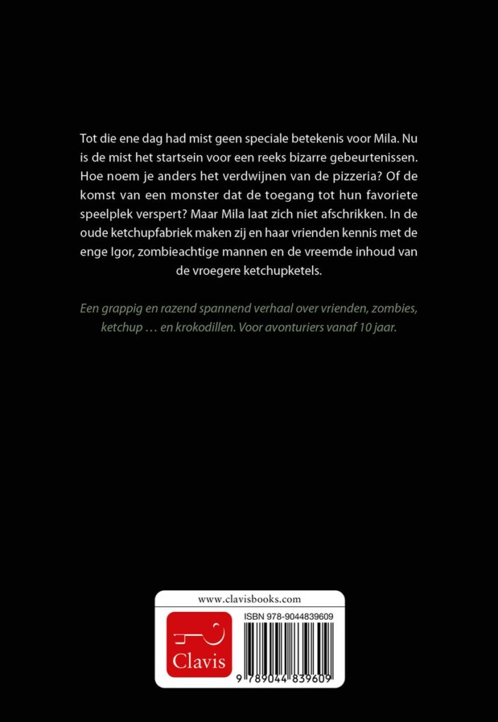 De krokodillenfabriek - Een grappig en razend spannend verhaal over vrienden, zombies, ketchup