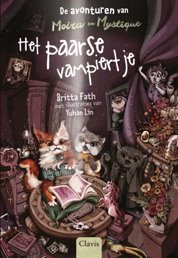 De avonturen van Moira en Mystique 2 - Het paarse vampiertje