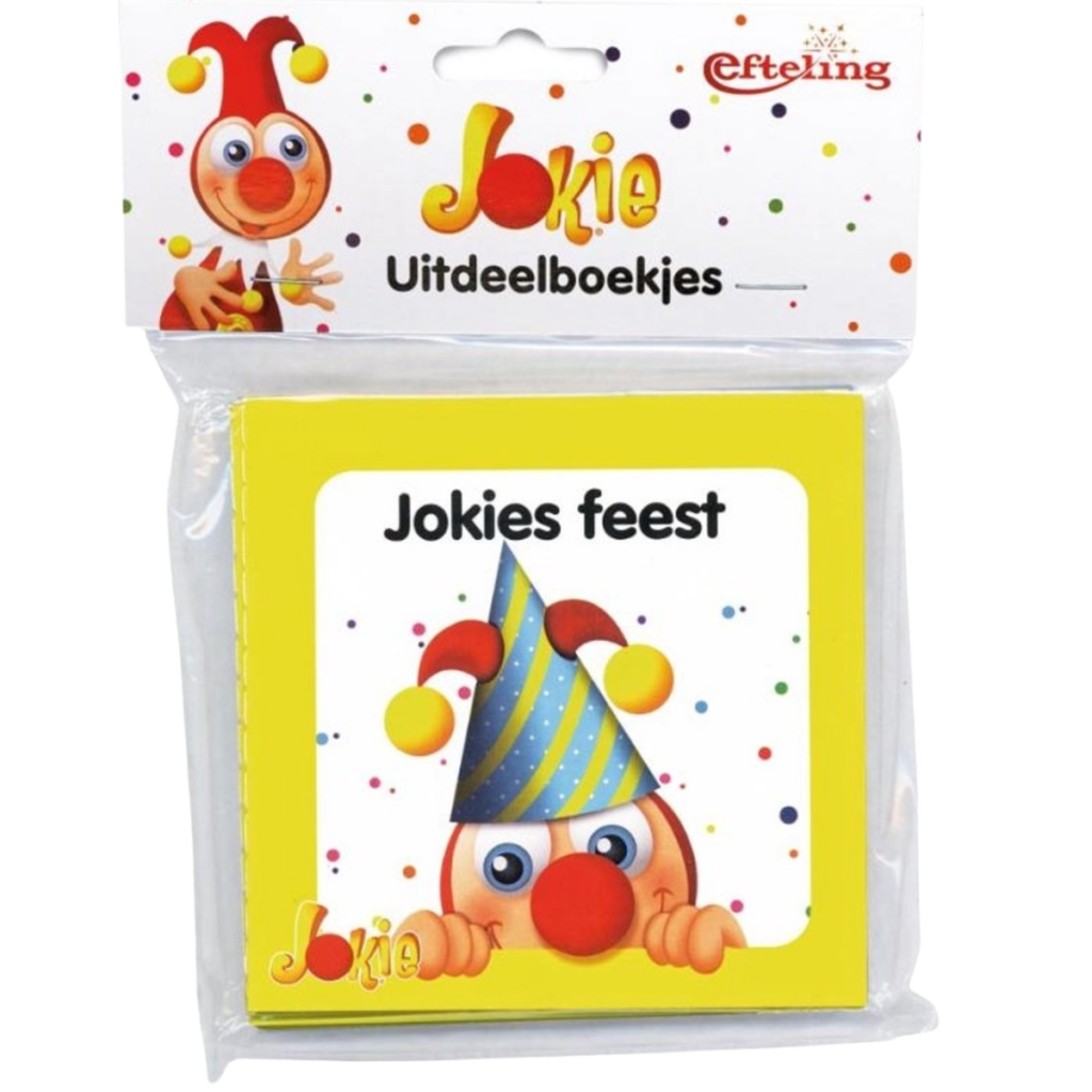Jokie - 8 uitdeelboekjes - Jokies feest & Jarige Jet