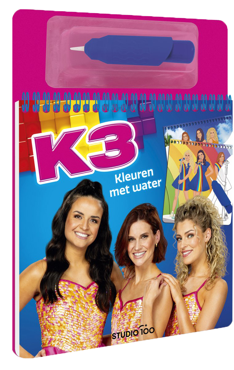 K3 Kleurboek - Kleuren met water
