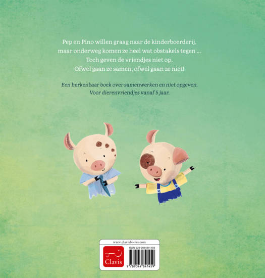 Pep en Pino naar de kinderboerderij - Prentenboek voor dierenvriendjes