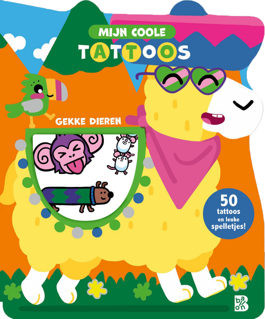Mijn coole tattoos - Gekke dieren