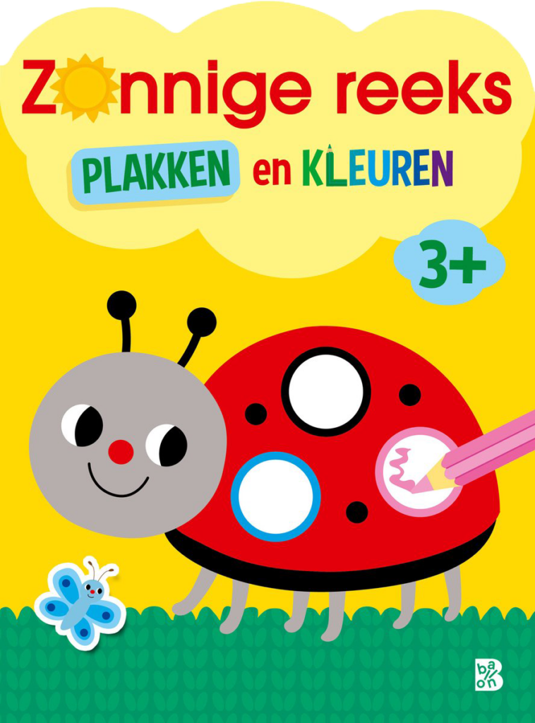 Zonnige reeks - Plakken en kleuren 3+