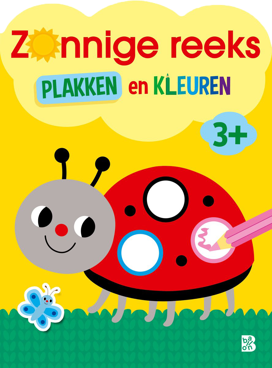 Zonnige reeks - Plakken en kleuren 3+