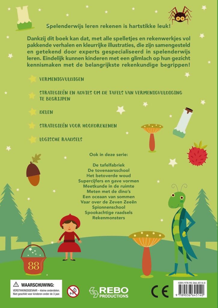 Vermenigvuldigen met Assepoester & Co - Word een wiskid