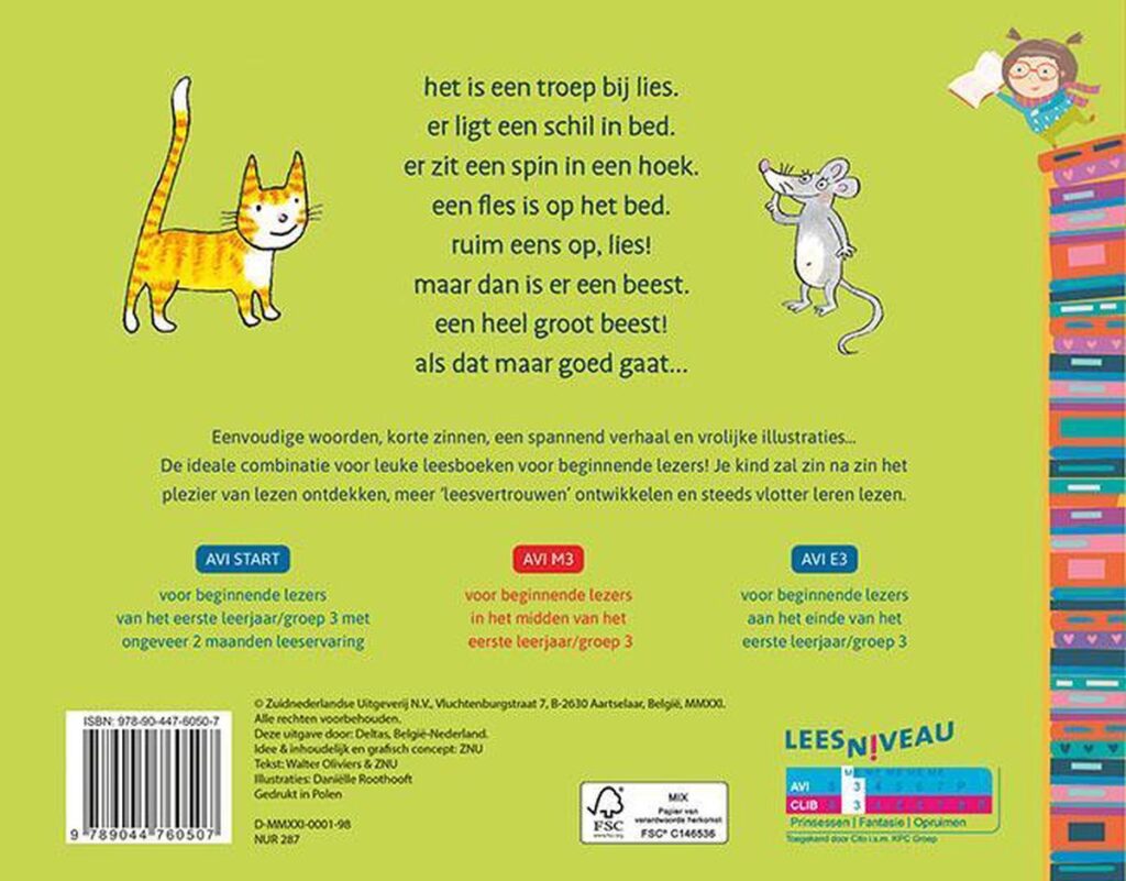 Zin om te lezen! Ruim eens op, Lies - AVI M3