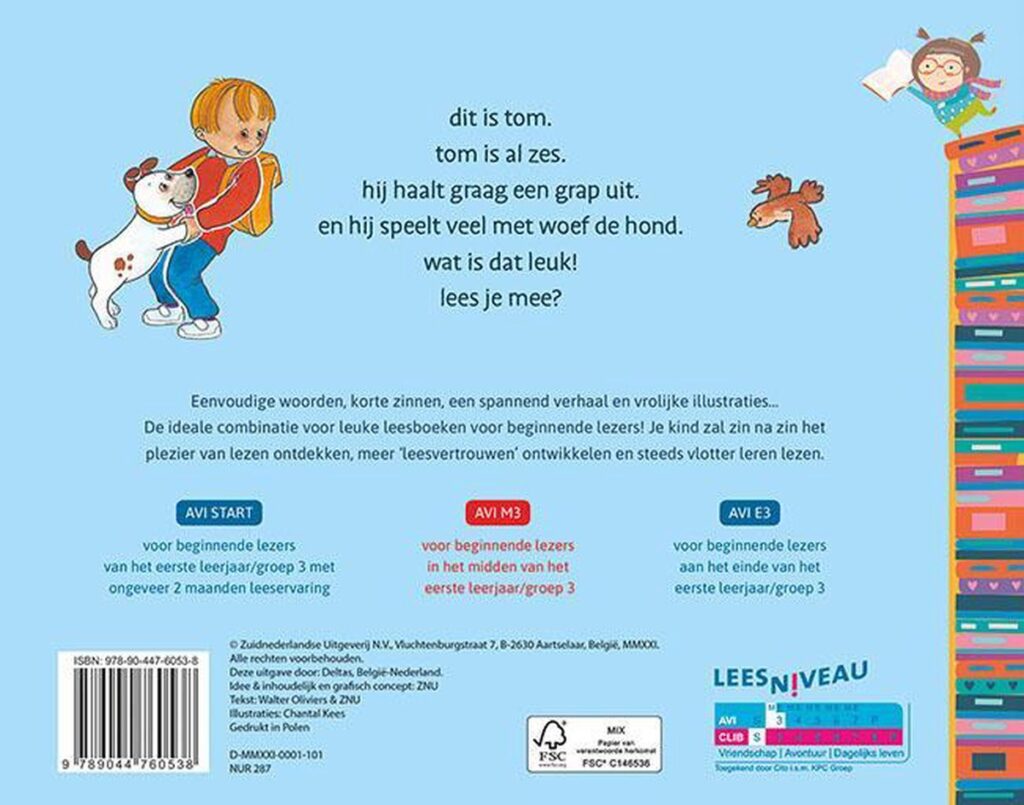 Zin om te lezen! De grap van Tom - AVI M3