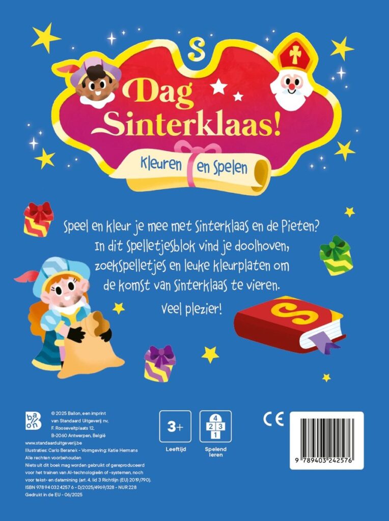 Dag Sinterklaas! Kleuren en spelen
