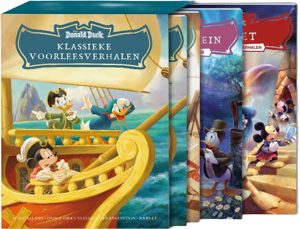 Verzamelbox Donald Duck - Klassieke verhalen 1 t/m 4
