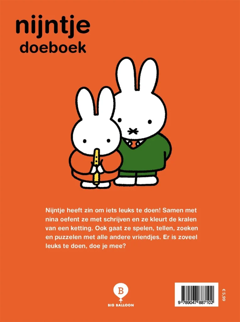 Nijntje doeboek + gratis Nijntje groeimeter